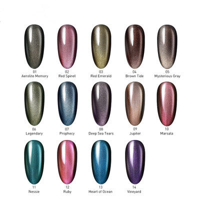 Bright Gel Finger Nail Glitter Gel Polish Nail Art