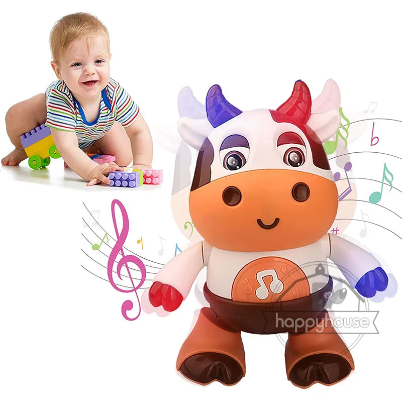 Baby Cow Musical Toys Dancing Walking Baby