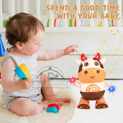 Baby Cow Musical Toys Dancing Walking Baby